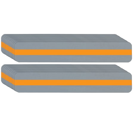 Ashley Productions Sentence Strip Reading Guide, 1.25in x 7.25in, Orange, PK24 10804